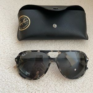 Ray-Ban Bill Grey Havana Polarized Sunglasses